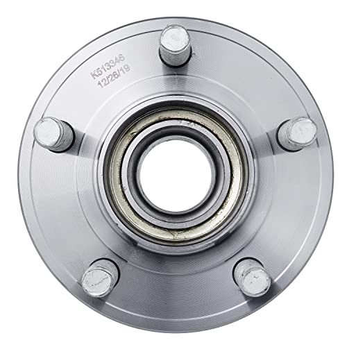 Image of Detroit Axle - Pair Front Wheel Bearing Hubs for 2015-2020 Ford Mustang