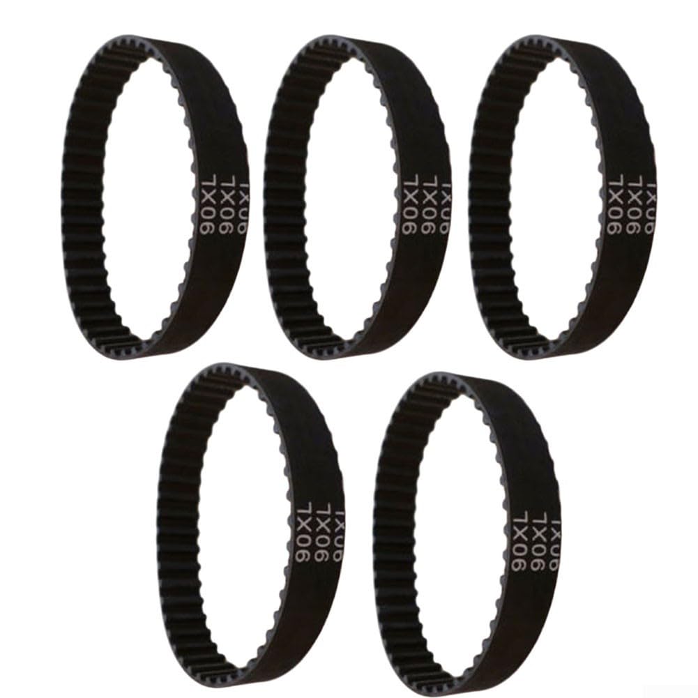 Lot De 5 Courroies Pour Rabot Black Decker | Modèle 90XL - Compatible DN75, DN750, KW750, SR600