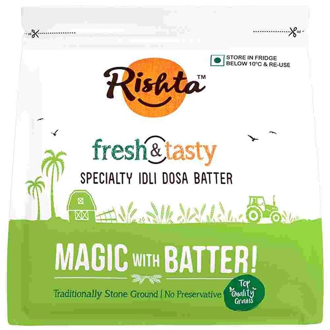 Rishta Specialty Idli Dosa Batter, 1 Kg