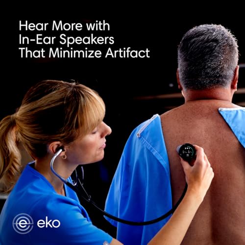 Image of Eko CORE 500 Digital Stethoscope (Matte Black Chestpiece)