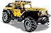 Produktbild YN XINBAO 42122 Technic Jeep Wrangler 4x4 Toy car, Yellow Off-Road Vehicle, SUV Model