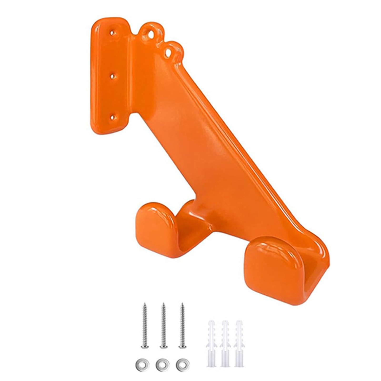 Kalttoy Multicolor Wall Mounted Chainsaw Hanger Organizers Bracket Vertical Horizontal Mounting Option For Enhancing And Convenience Metal Chainsaw Organizers Wall Rack