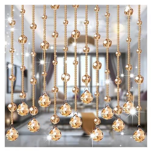 Rideau perle noir brillant pour fond de mariage de luxe et decoration - 5