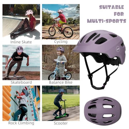 Image of XJD Toddler Helmet Kids Bike Helmet for Infant /Baby Multi-Sport Adjustable Skateboard for Kids Boys Girls Lightweight for Age 1 and Older