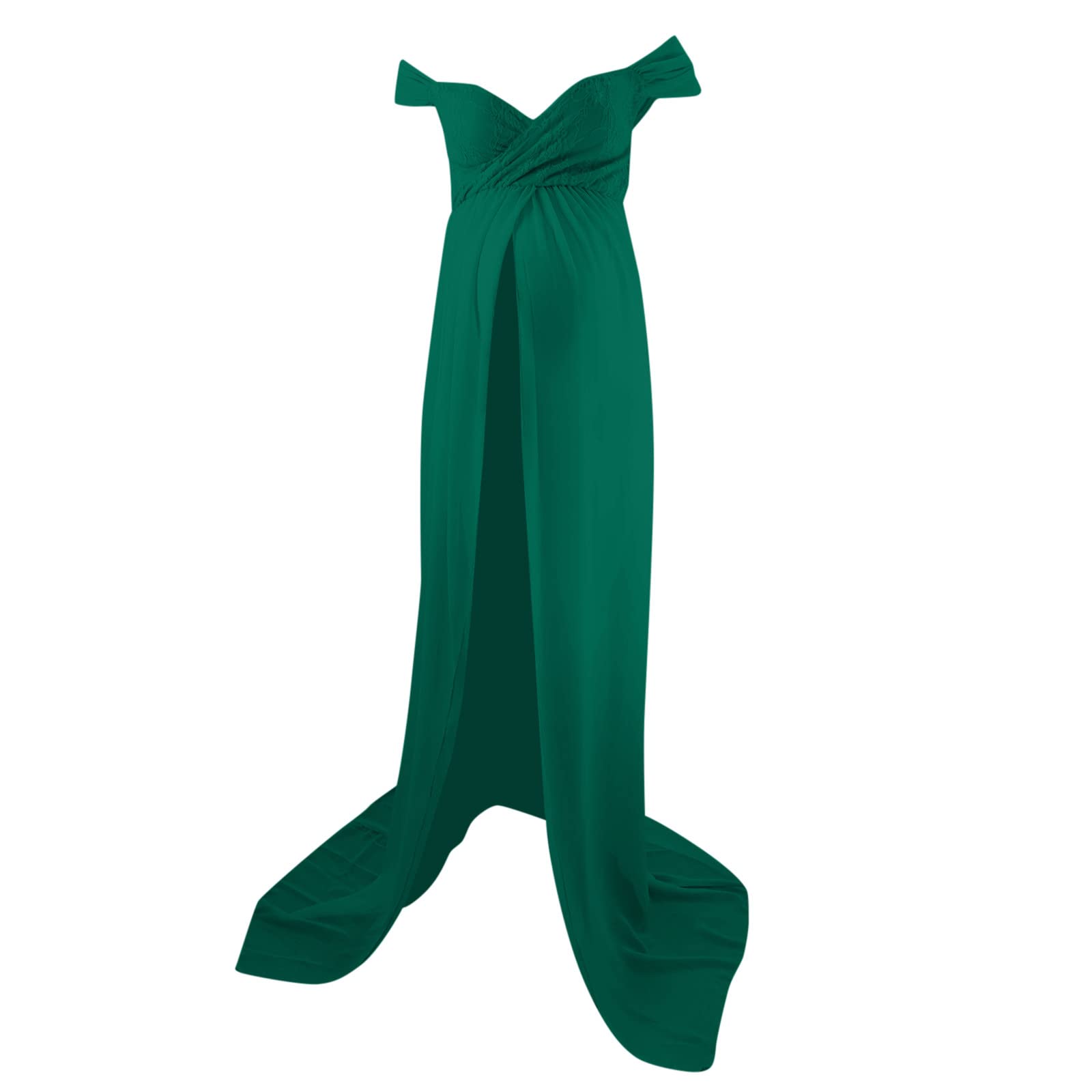Robe de maternité empiècement en maille coupe fluide chic - 5