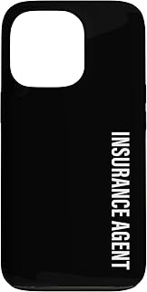 Insurance Agent Vertical Case for iPhone 13 Pro