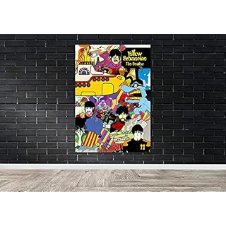Générique L’affiche du sous-marin jaune des Beatles | Imprimé sous-marin jaune | Impression encadrée ou non encadrée… - Les Beatles, Paul McCartney, John Lennon, RIngo Starr, George Harrison Générique L'affiche du sous-marin jaune des Beatles | Imprimé sous-marin jaune | Impression encadrée ou non encadrée… – Image 7