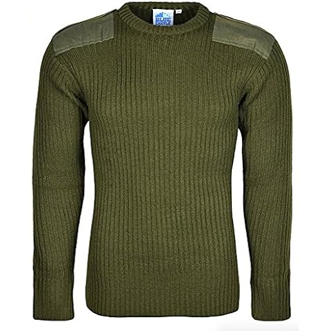 Castle Clothing Men's Army Security Jumper Cover