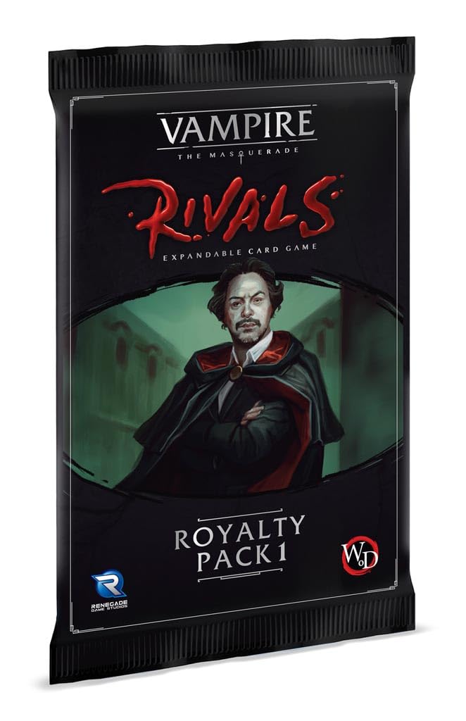 Vampire: The Masquerade – Rivals Royalty Pack 1 | 23 Promo Cards Honoring Prince of the City Tournament Winners, Expansion for Rivals Expandable Card Game