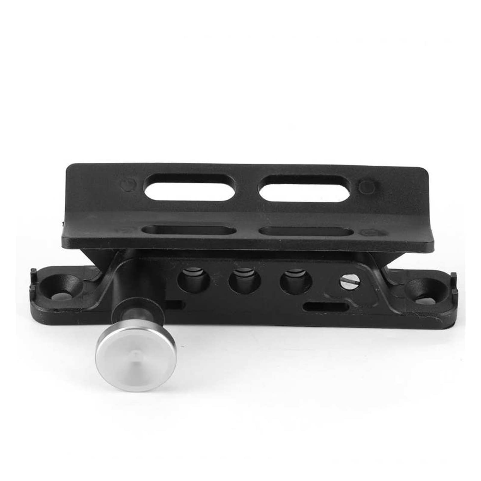 Xuanqingyi Store Feuerlöscher-Halterung, verstellbar, kompatibel mit Wrangler Sport, kompatibel mit JK, kompatibel mit Sahara Feuerlöscher-Halterung (Color : Silver)