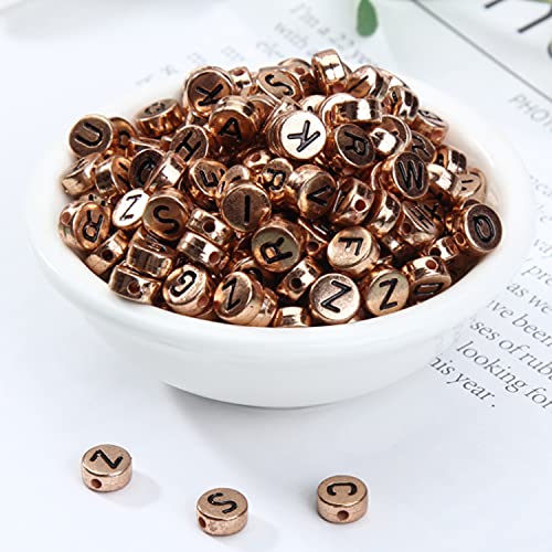 Zeayebsr 500 pezzi in 5 colori Acrilico Lettera