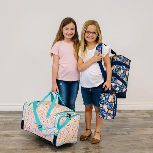 Image of Wildkin Kids Weekender Duffel Bag - Carry-On Size for School, Travel, & Sleepovers