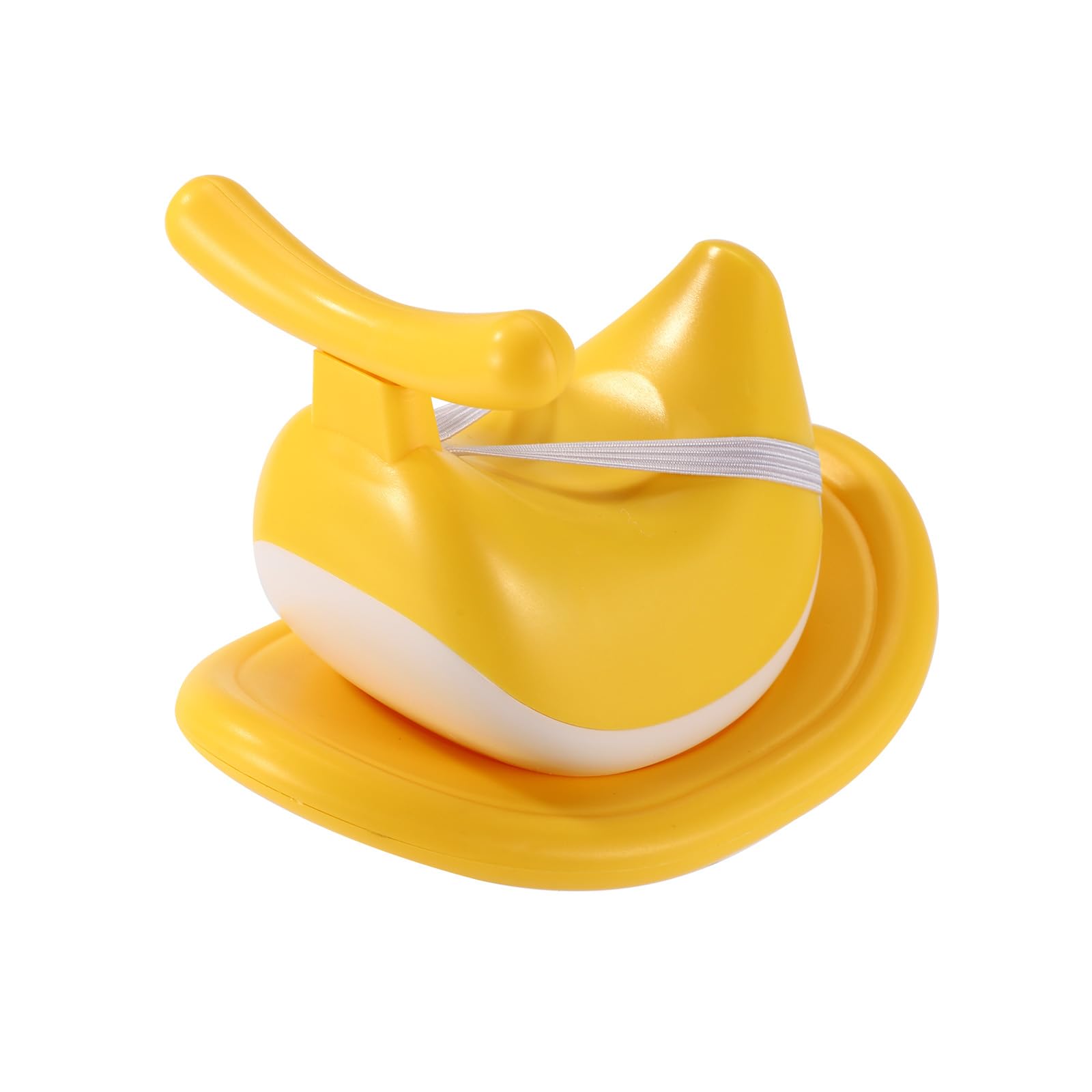 Rocking Banana Chair for Dolls Cute Bunny Doll Display Seat Banana Safety Seat Toys Style Desk Decor Accessories for Her Teens Home Office