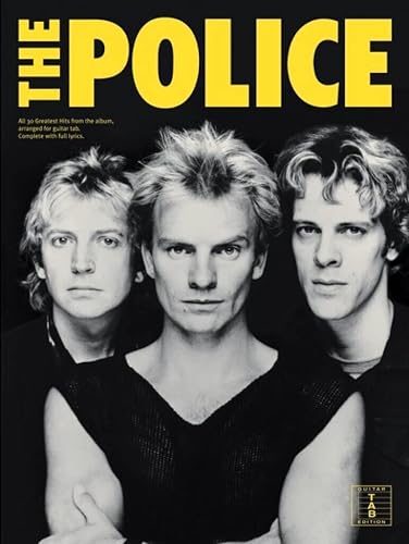 The police - greatest hits - 30 titres - arranges pour guitar tab - complet avec full lyrics.