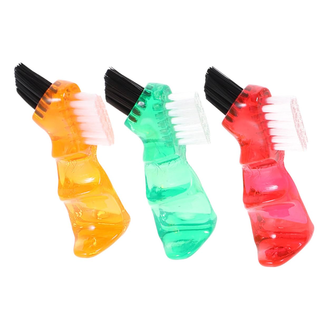 FRCOLOR 15 Pz Spazzolino Da Dentiera Mini Personale Spazzolino Duro Spazzole Di Fermo Piccole Spazzole Domestiche Detergente Per La Casa Plastica Pp Viaggiare Piccolo