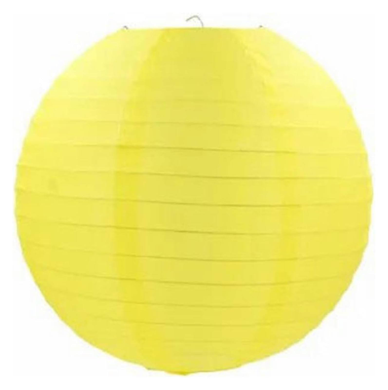 Round Paper Lanterns, Round Cloth Lantern Outdoor Waterproof Birthday Wedding Decor Multicolor 20-40cm(Yellow,Cloth lantern 20CM)