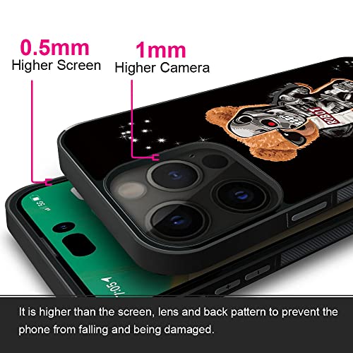Yixinbb Compatible With Case For Iphone 14 Plus Case, Baby Robot Bear Iphone Mini Cases For Women Men Boy Girl Fan Gift,Pattern Design Soft Tpu Thin Shockproof Bumper Protective Cover Case #TOP1
