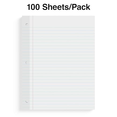 Miniatura 9 de Staples 2072514 - Papel de relleno reforzado con rayas universitarias, 8-12 pulgadas x 11 pulgadas, paquete de 12