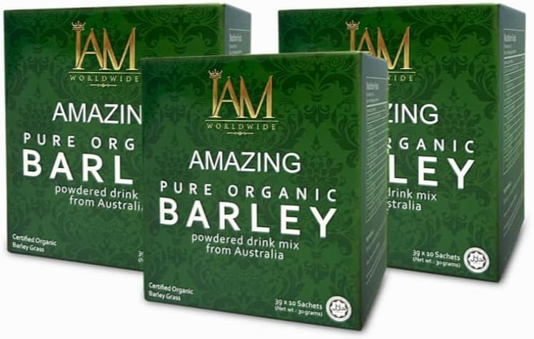 IAM Amazing Pure Barley Powdered Drink Mix from Australia-3 Boxes