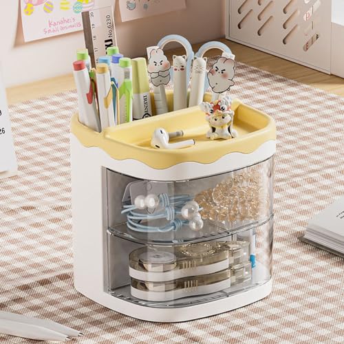 Organizador de escritorio con cajones - 50% de descuento