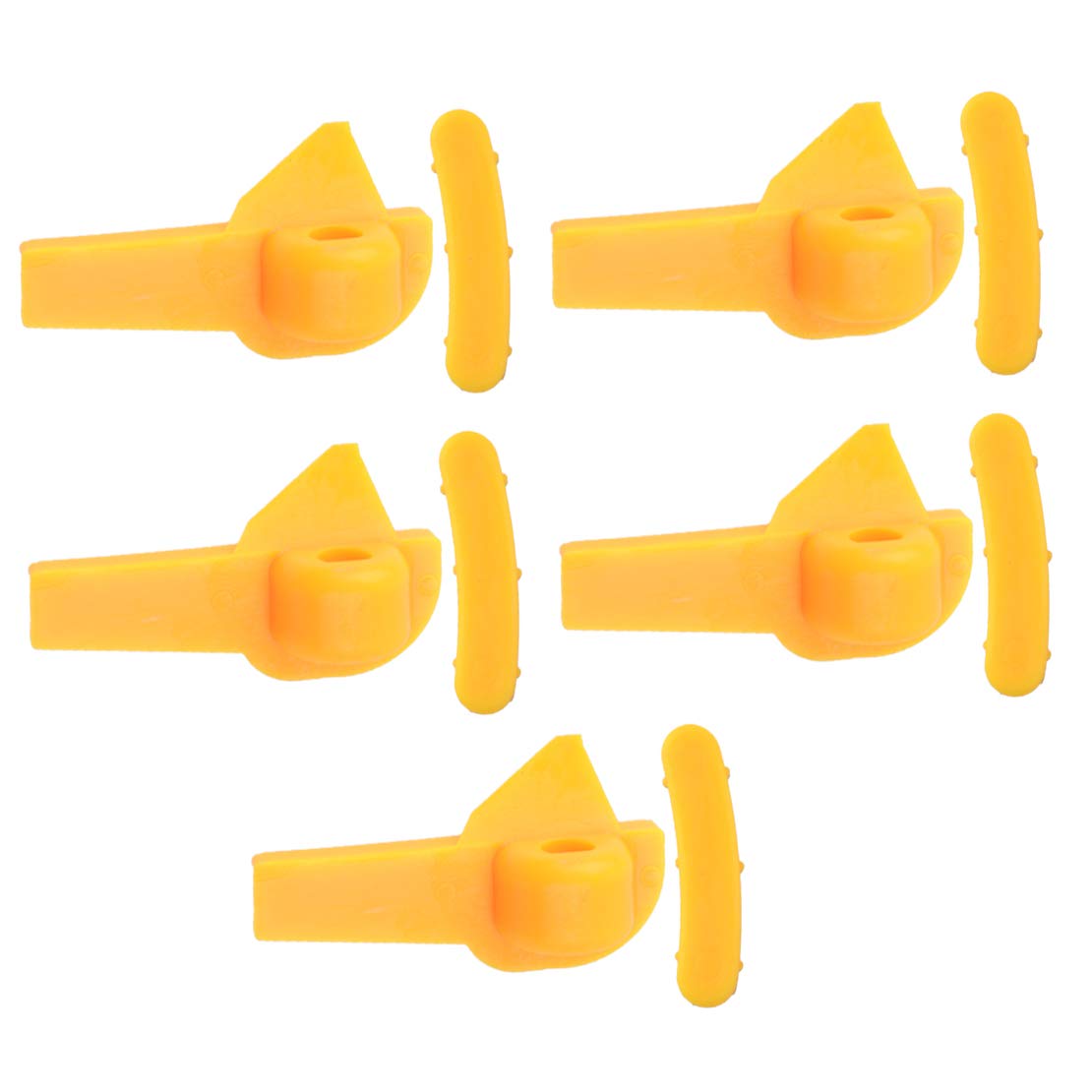 Buy 5 Pairs Nylon Tyre Tire Changer Part De Head Duck Head Insert Rim