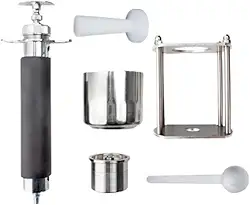 Máquina de Café Expresso Manual, Máquina de Café Moído, Cafeteira Doméstica, Máquina de Café Manual, com bolsa