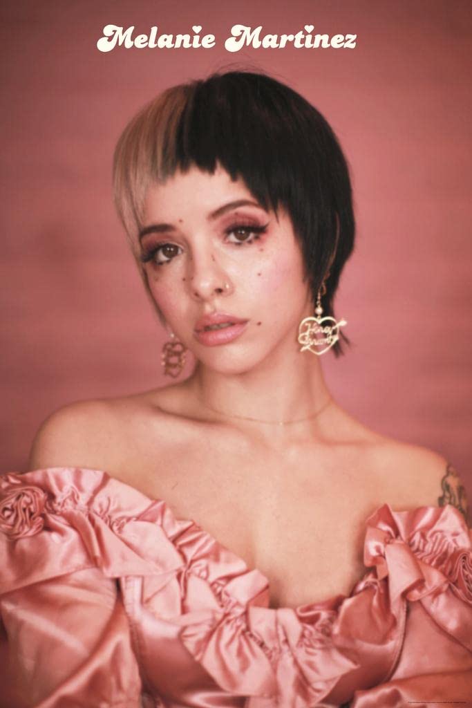 Melanie Martinez Heart Earrings Crybaby Detention K12 Album Music Merch Cool Wall Art Print Poster 16x24