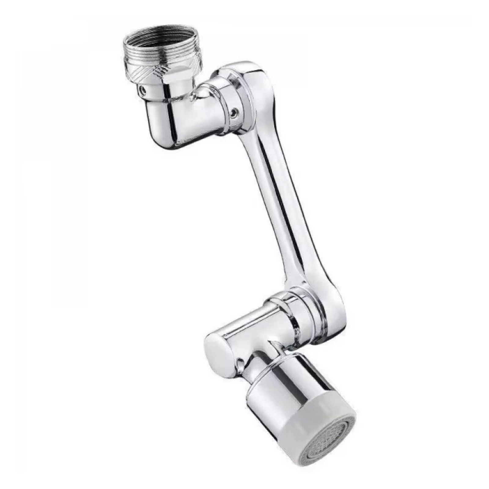 Estensore per rubinetto girevole a 1080°, a prova di spruzzi, 2 modalità, aeratore d'acqua in lega, risparmio idrico, per cucina, bagno, lavello (un modello)