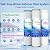 Whole House Salt Free Water Softener, Salt-Free Water Filter System, Prevent Water Scale Buildup, Salt-Free Water Softener Alternative, Without Salt and No Waste Water, Protect Appliances, 1" FNPT