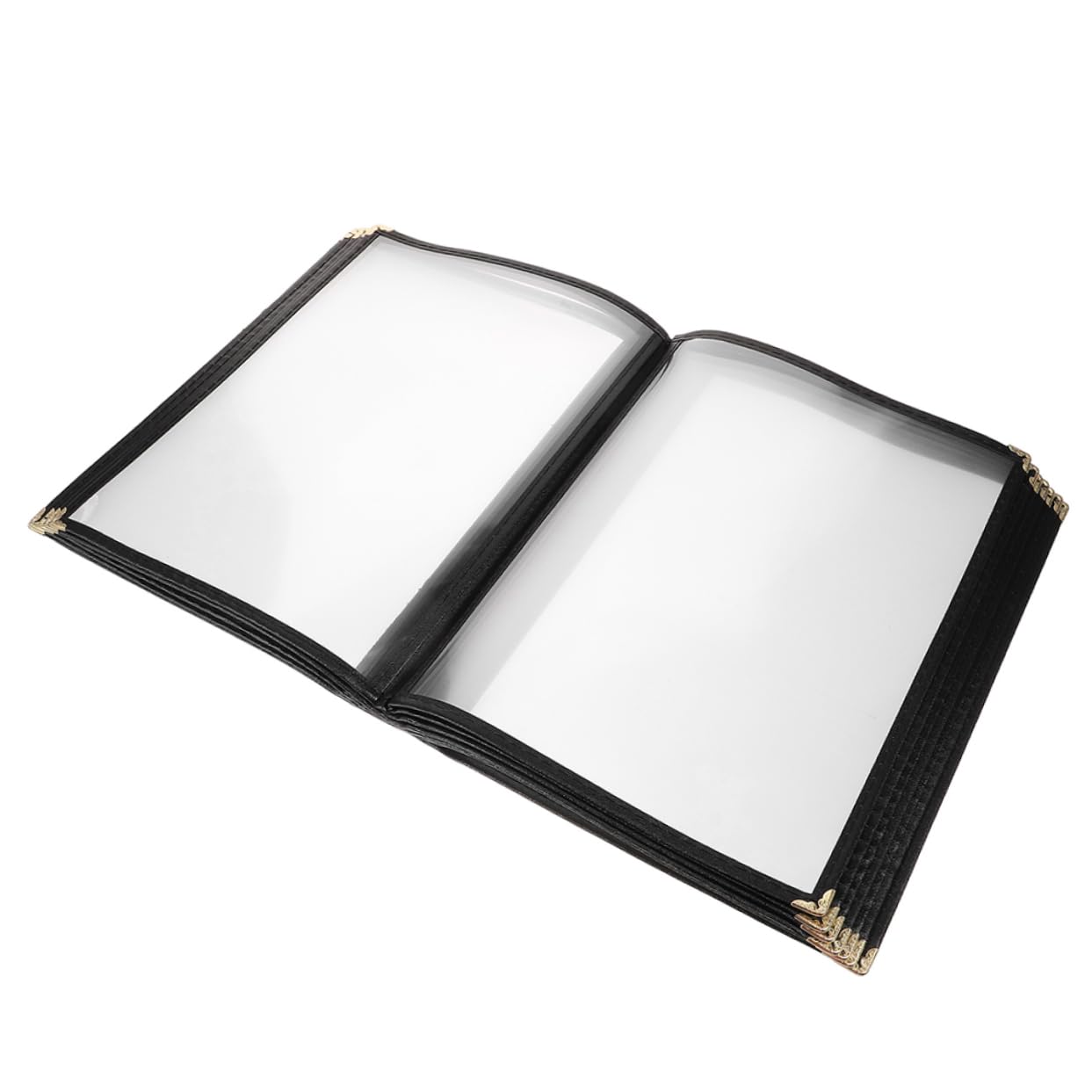 VILLFUL 6 Recipe Book Restaurant Menu Sleeves Wine Menu Holders List Covers Menu Cover Clear Restaurant Menu Covers Menu Protectors Menu Presenters Menu Cover Restaurant Menu Folders PVC