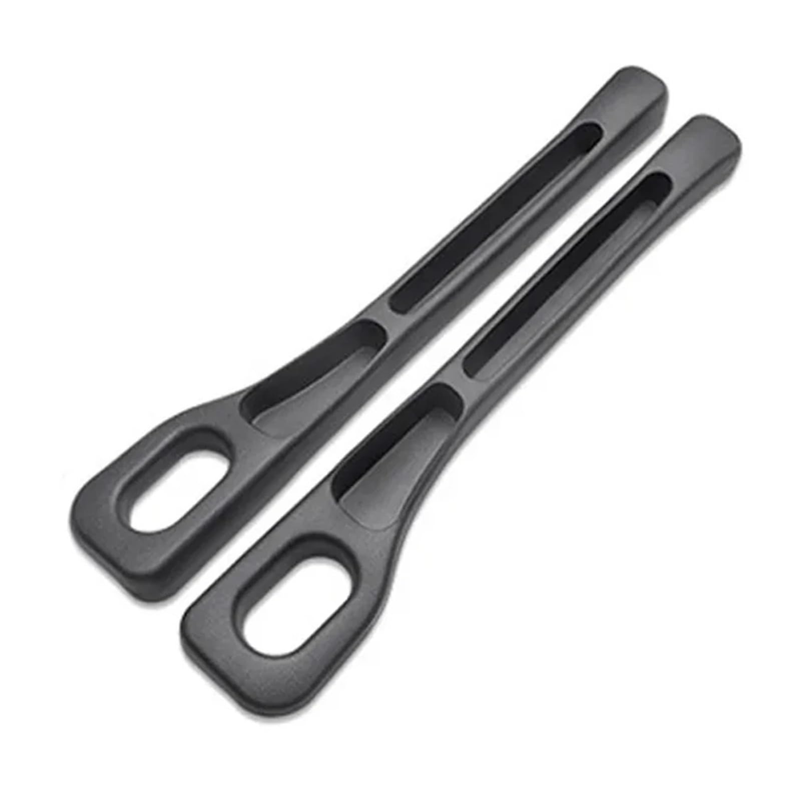 DASJKDI 1 Pair Universal Car Seat Gap Plug Strip Side Seam Filler Leak Proof Storage Organizer Interior Decoration for car(2PCS Black)