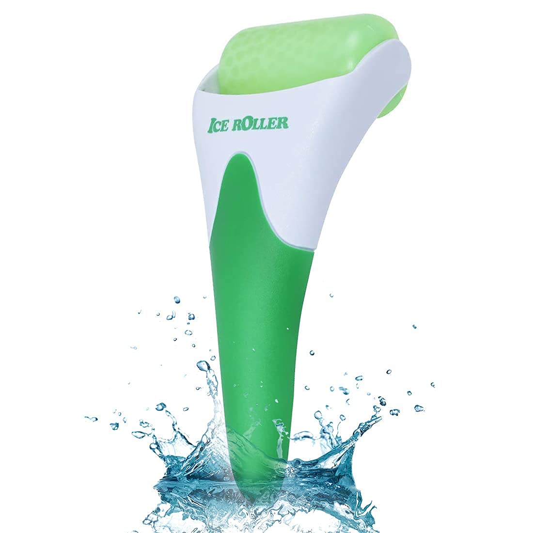 ORILEY Ice Roller Face Massager Facial Skin Care Tool with Cool Gel Beads for Cold Massage Therapy, Reducing Wrinkles & Eye Puffiness (1 Pc, Green) - Image 5 thumbnail