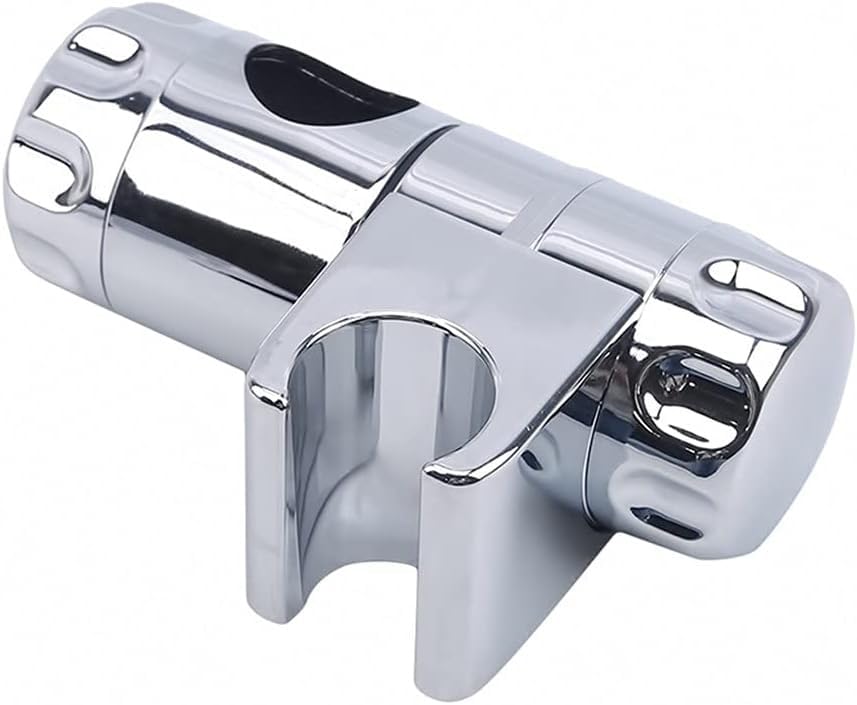 Support de pommeau douche universel en plastique chromé, curseur barre de douche 24mm