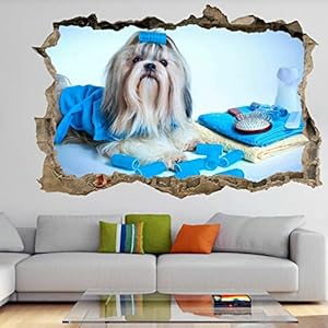 3D effect muurtattoo sticker doorbraak zelfklevende muurschildering muursticker stenen muur doorbraak muursticker tattoo…