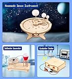 6-in-1 STEM Science Kits for Kids, Wood Arts and Craft Kits, STEM Toys for Boys Girls Age 8-12 5-7 8 10 12 13 14 Gift Idea, 3D Puzzles Building Engineering Model Set