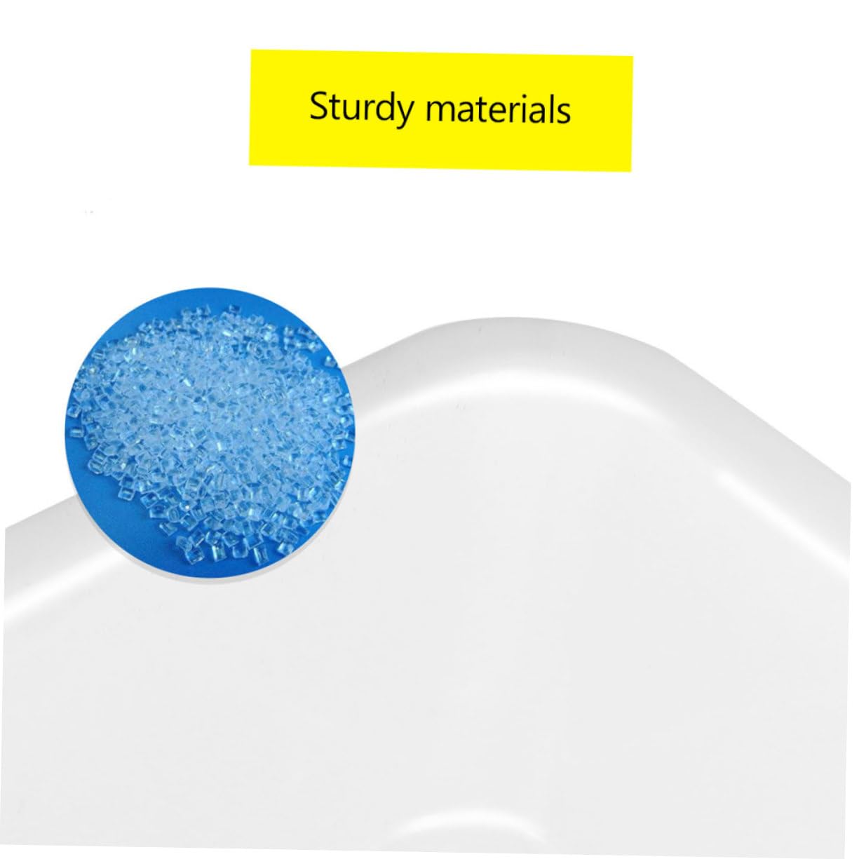 Anneome Vassoio da Laboratorio Scientifico Leggero e Compatto 3 Pezzi in Plastica Resistente ad Acidi e Basi per Raccolta Reagenti in Esperimenti Scientifici