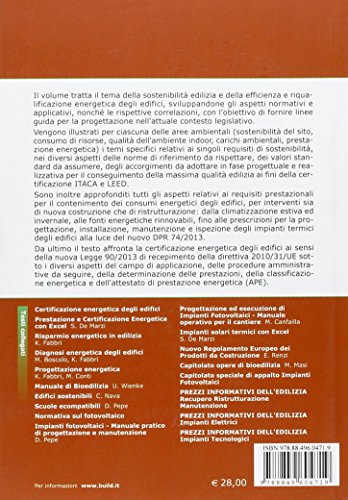 Progettare l'efficienza degli edifici