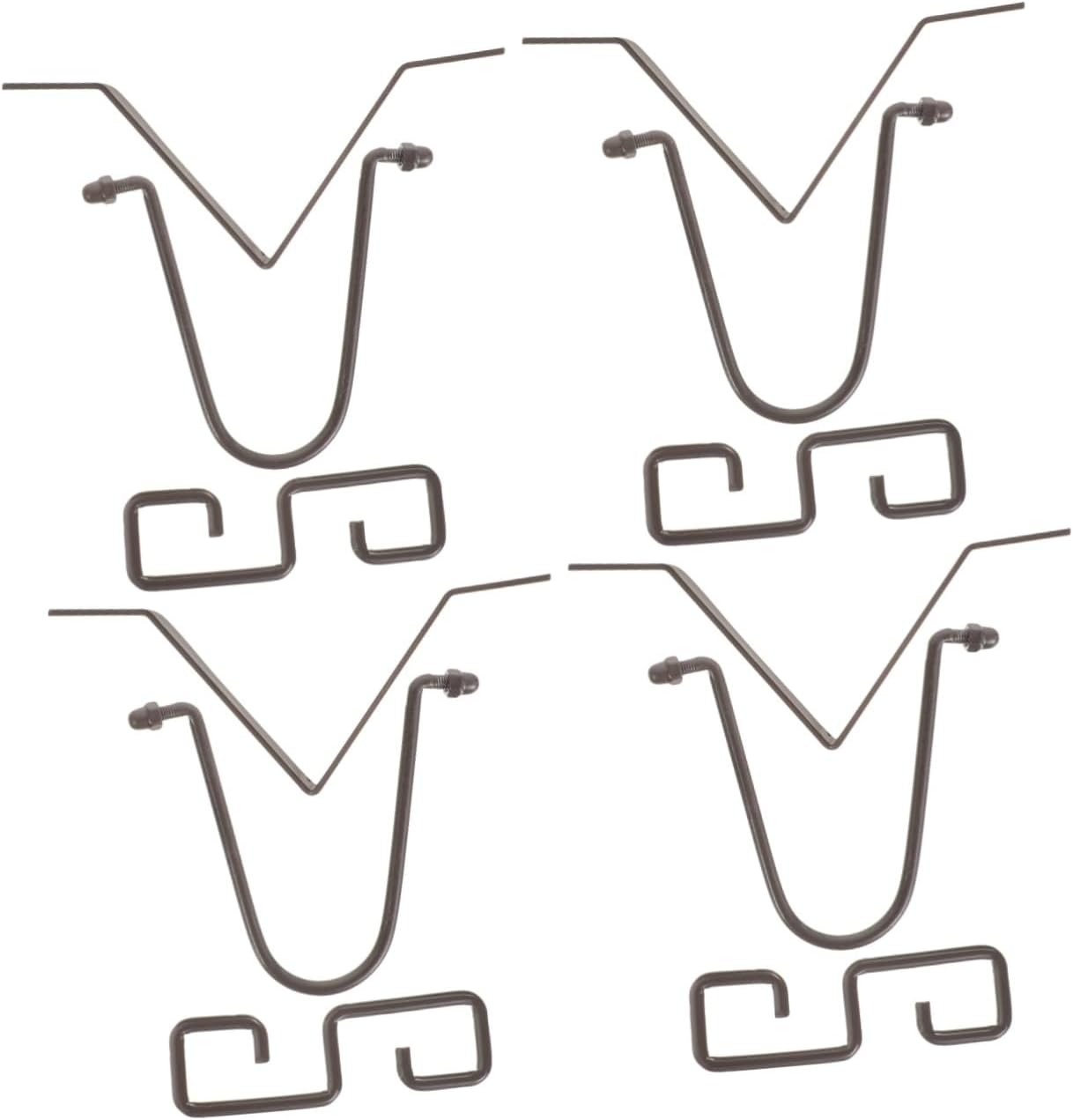 BESPORTBLE 4sets Rain Chain Install Hooks Metal Rain Chain Adapters Functional and Decorative