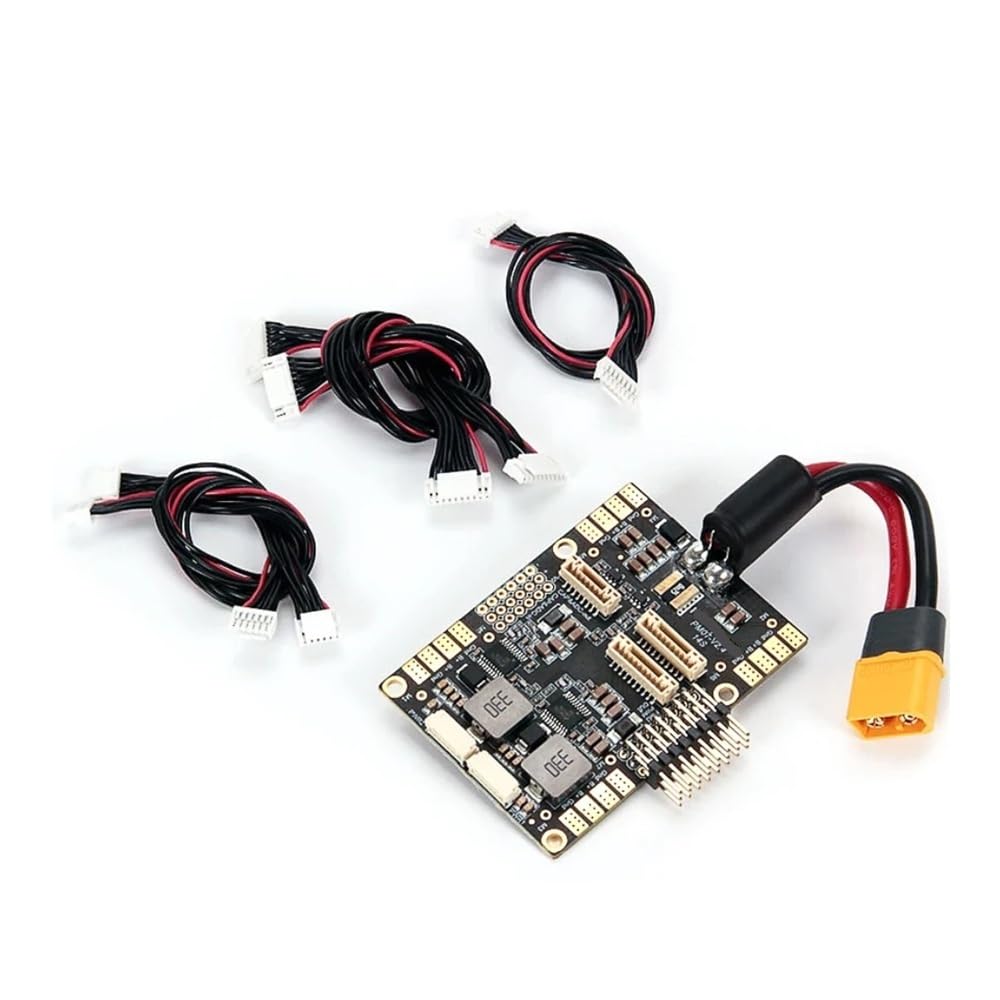 PM07 moduł zarządzania energią 5 V UBEC 2-12S wyjście kompatybilne Pixhawk 4 PX4 kontroler lotu pasuje do części dronów wyścigowych RC FPV