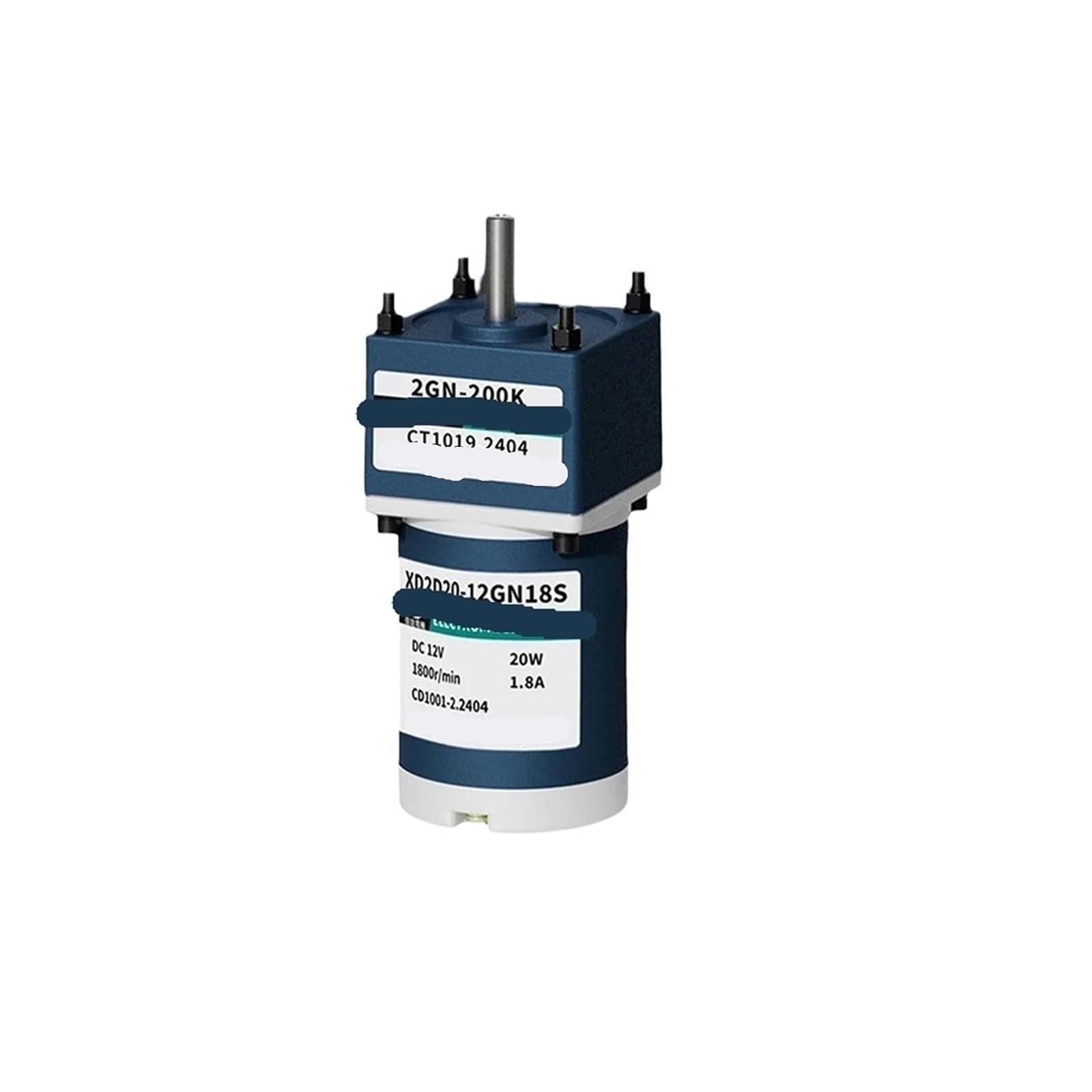 NVSFZGIYG 12V 24V DC High Power Gear Reducer Motor Torque 20W Speed Adjustable CW CCW(280RPM-24VMOT AND BRAC)