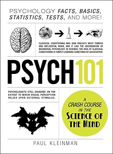 Psych 101: Psychology Facts, Basics, Statistics, Tests, and More! (Adams 101) Kindle Edition