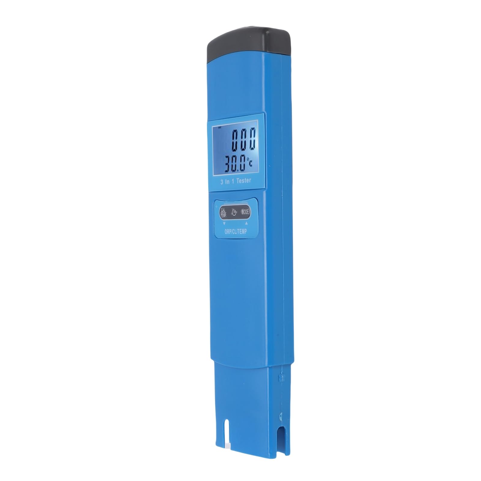 Fdit Testeur Numérique ORP Chlore Température, Appareil de Mesure 3 en 1