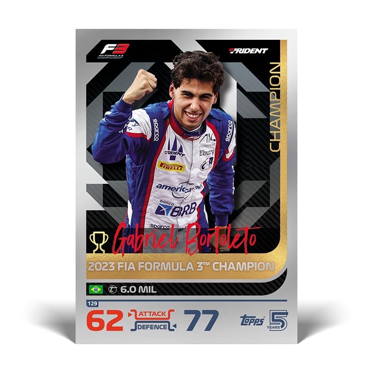Topps Turbo Attax Formula 1 2024 - Full box - contains 24 packets of Turbo Attax (240 cards), Black, 1.6875 cubic centimeters - Image 3