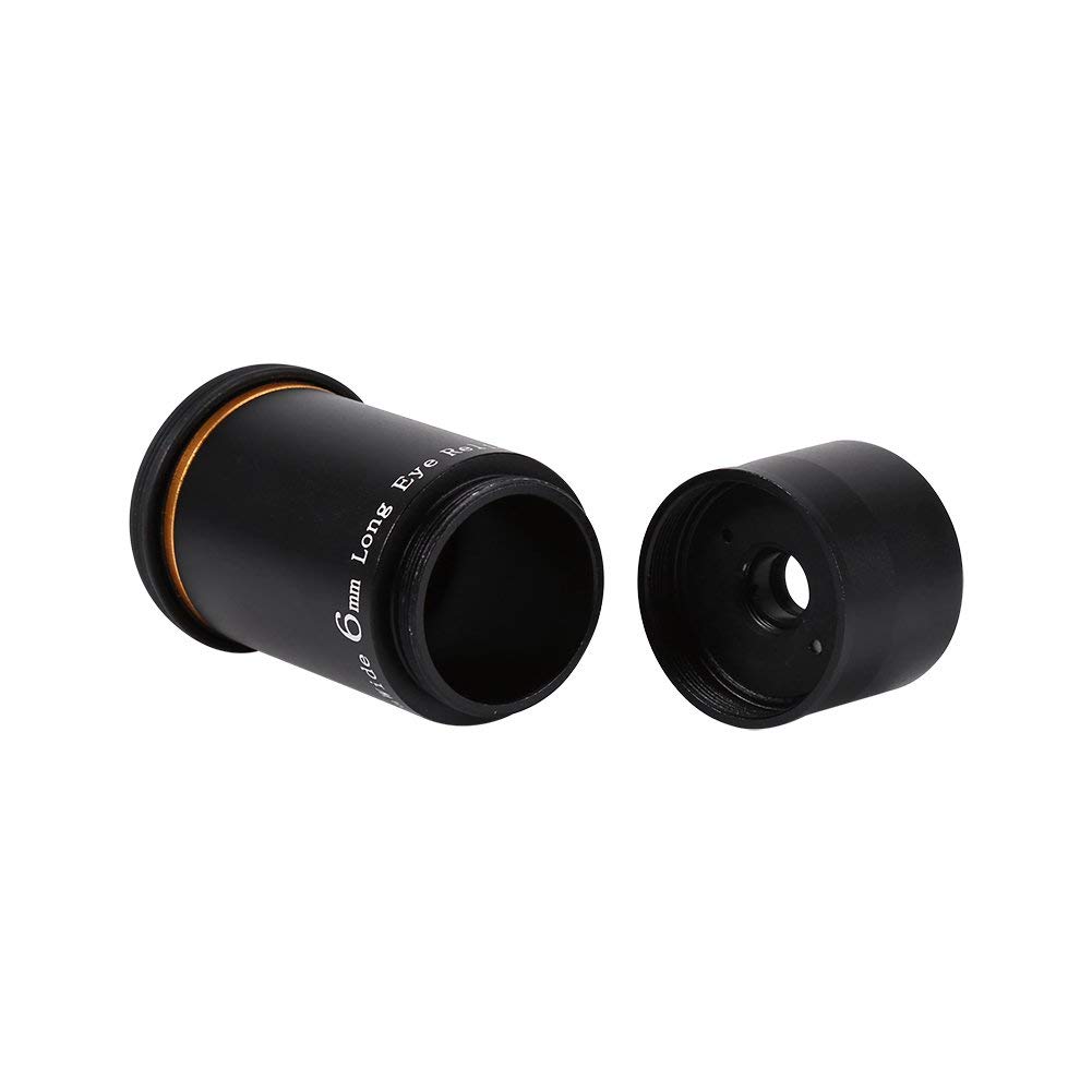 EBTOOLS pour oculaire 6mm pour 6mm 1.25inch 6mm 66 ° lentille oculaire Ultra Large entièrement ES Multicouche pour télescope