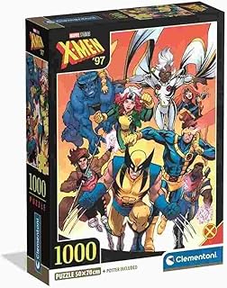 Comprar Clementoni - Puzzle Adulto 1000 Piezas Marvel Xmen Compact Box, 37066
