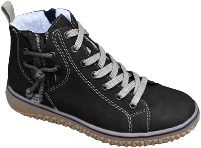 Winter Snow Boots for Women, Fur Lined Warm Ankle Booties, Outdoor Anti-slip Waterproof Comfortable Short Boot, Botas De Invierno Para Mujert