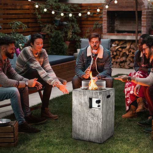COSTWAY Outdoor Gas Patio Heater with Waterproof Cover - Image 9