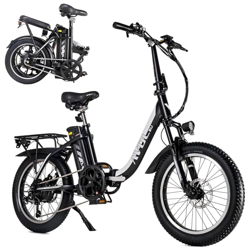 scoot4kids Bicicleta Eléctrica Plegable 20 Pulgadas 250W - 60KM Autonomía, Frenos de Disco, Luces LED, 7 Velocidades - Cuadro Aluminio Ligero para Trayectos Diarios, Senderos y Excursiones