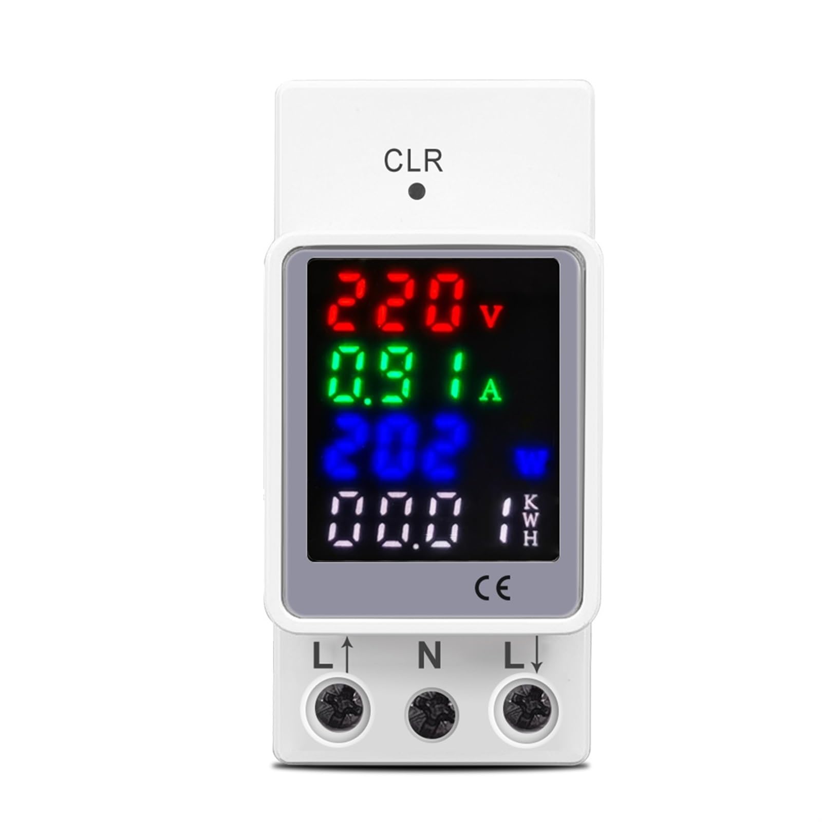 Moniteur d'énergie électrique AC 220V 100A haute précision