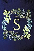 S: Monogram Letter S Notebook 1096862425 Book Cover